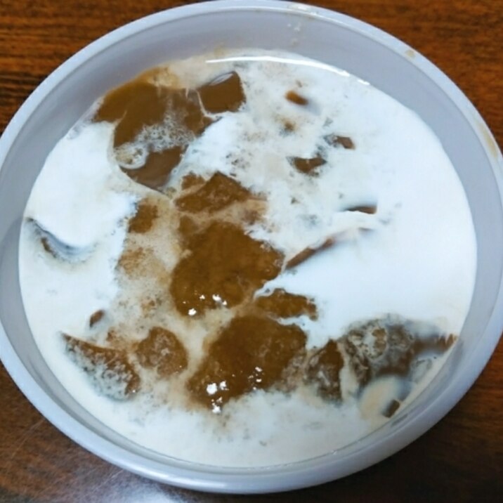 寒天で 柔らかいコーヒーゼリードリンク レシピ 作り方 By のん786 楽天レシピ